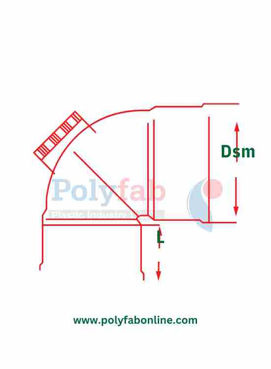 Access Elbow 90deg S/W