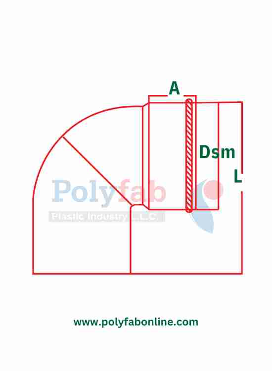 Elbow 90deg R/R