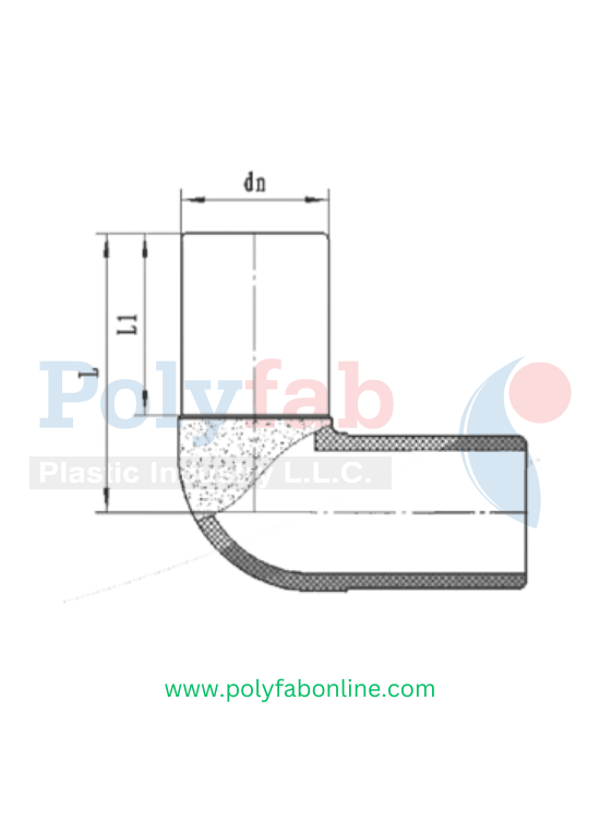 Butt Fusion Elbow 90