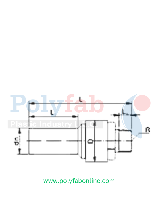 PE/ Steel Transition Threaded